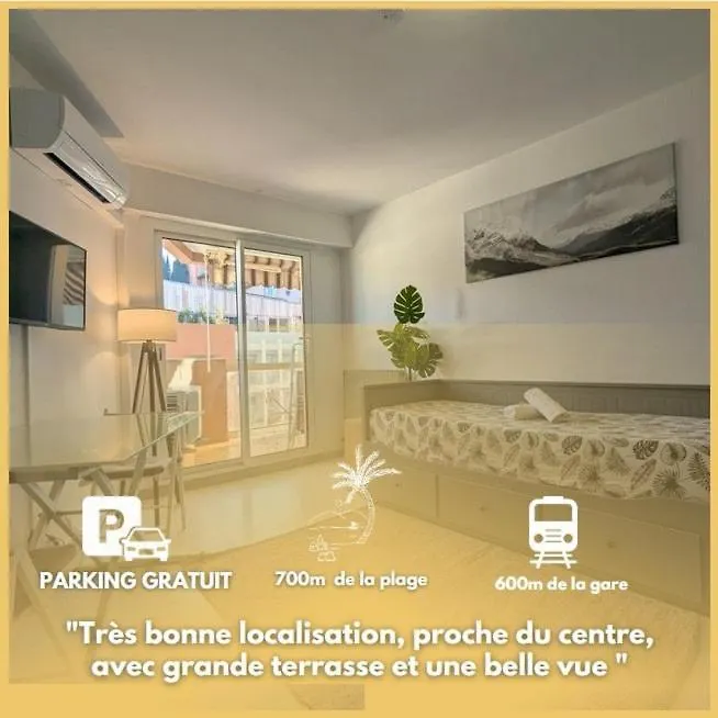 Vue Degagee, Emplacement Ideal, Climatise Mentona Apartament